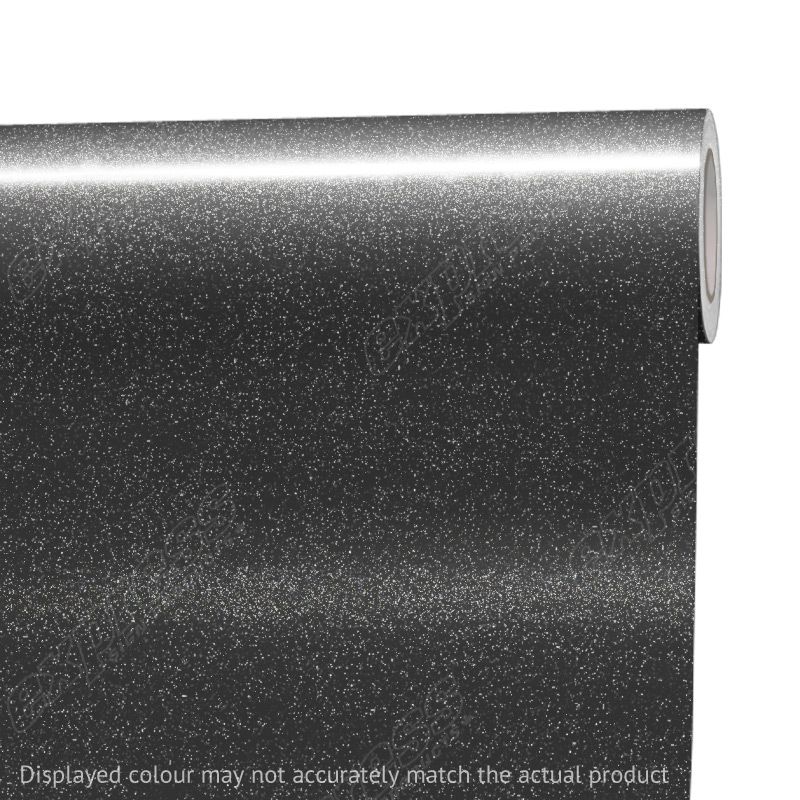 Oracal® 851 #988 Obsidienne Argent Étincelle