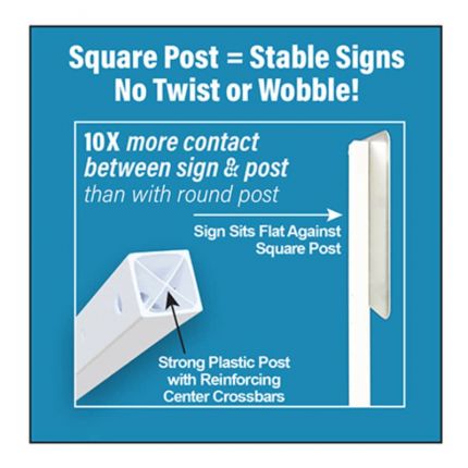 Poteau™ électrique pour Roll-A-Post™