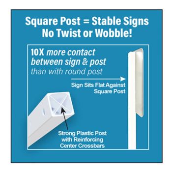 Poteau™ électrique pour Roll-A-Post™