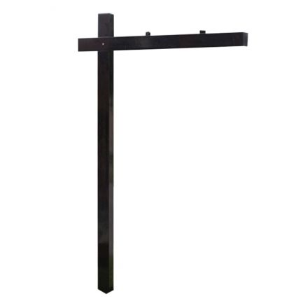 The Metal Man™ Poteau de suspension de panneau en aluminium ALP-100