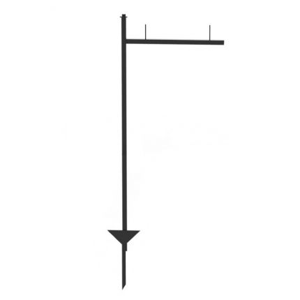 The Metal Man™ - Poteau de suspension de signalisation en acier HD