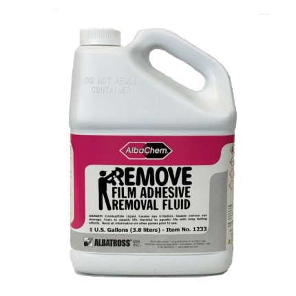 AlbaChem® REMOVE Dissolvant pour adhésif pour vinyle