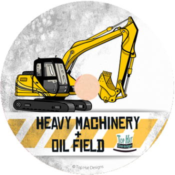 Top Hat Designs - Vector Heavy Machinery & Oil Field