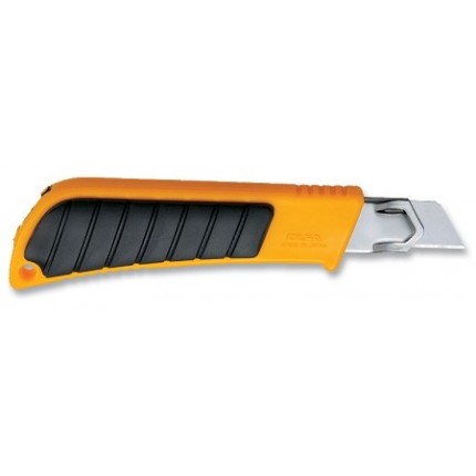 Olfa-L-2-Cutter robuste avec poignée en caoutchouc