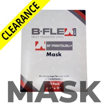 B-Flex® BF Print Subli+ Mask Sheets