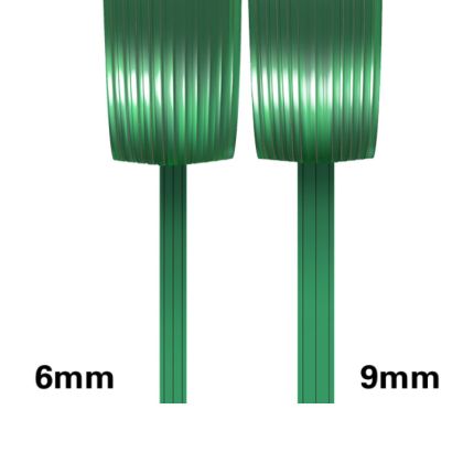 Ruban sans couteau espacé de 9 mm Tri Line