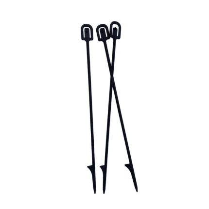 Piquet de pelouse en plastique ProStakes Black Mamba 16 pouces