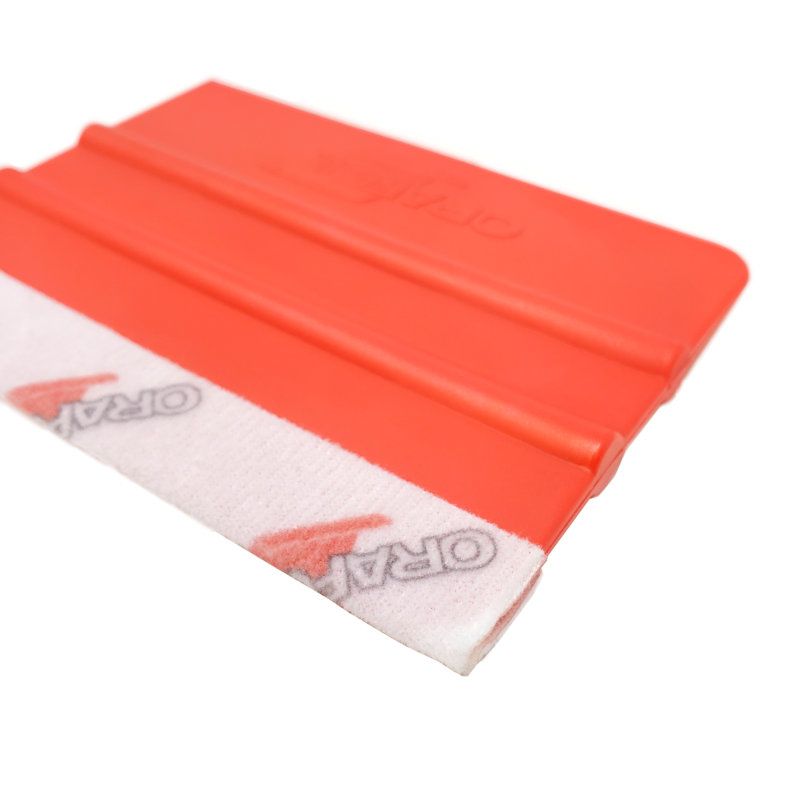Raclette Orafol® Felt Edge Rouge