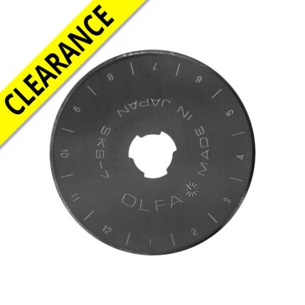 OLFA Lames rotatives en acier RB45 de 45 mm
