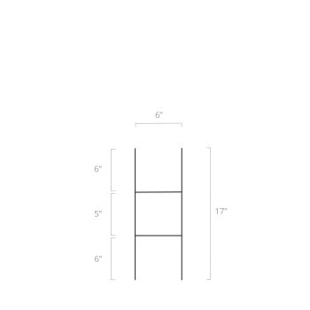 PROStakes SS5 6x17 Piquets de marche en fil