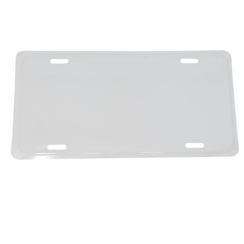 Plaques d’immatriculation en aluminium gaufré .025