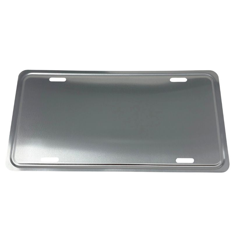 .025 Embossed Aluminum License Plates
