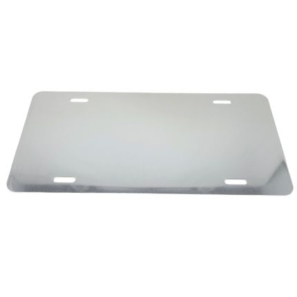 .040 Mirror Aluminum License Plates