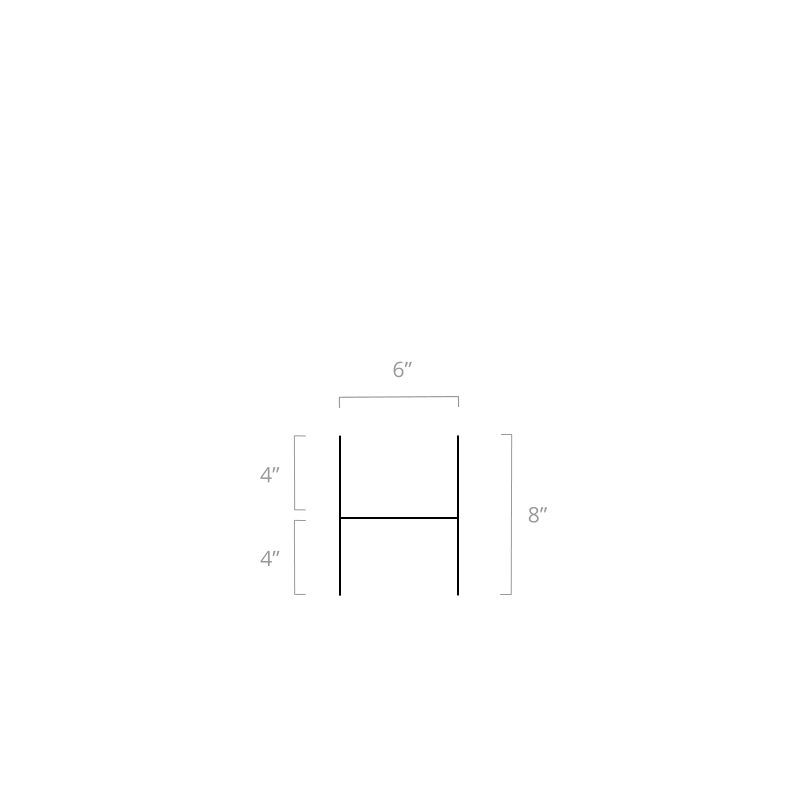 PROStakes SS Rider 6x8 Wire Rider Stake
