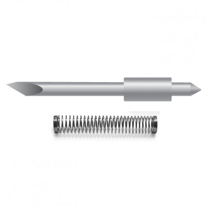 Préc. Carb. Lame de coupe - Graphtec Sablage 60 Offset 0.45mm ROUGE