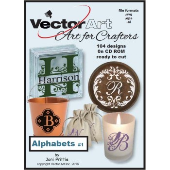 Vector Art for Crafters - Alphabets v.1
