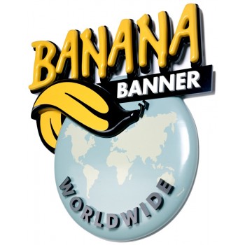 Banana Banner - Pre-Hemmed...