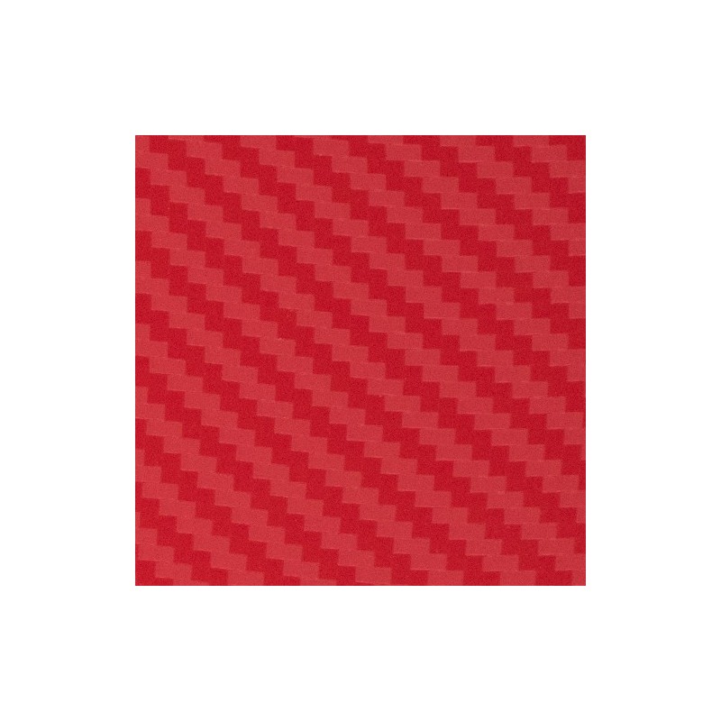 Oracal 975CA-305 Carbon Fiber Geranium Red