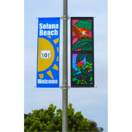 Supports de poteau Street Banner