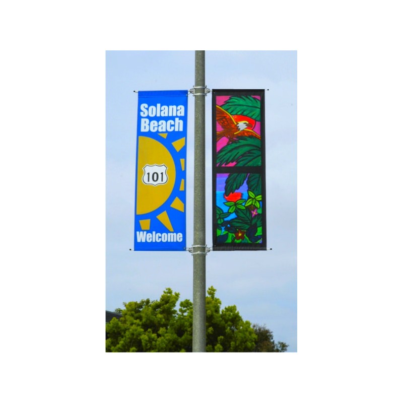 Supports de poteau Street Banner