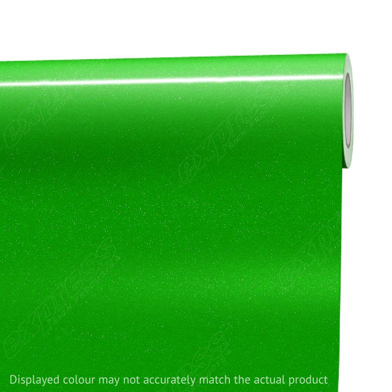 StyleTech Transparent Glitter Vert Pomme