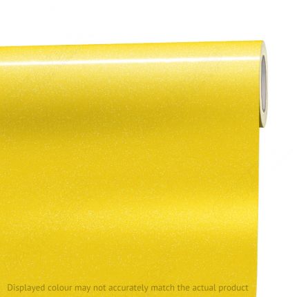 StyleTech Jaune pailleté transparent 474