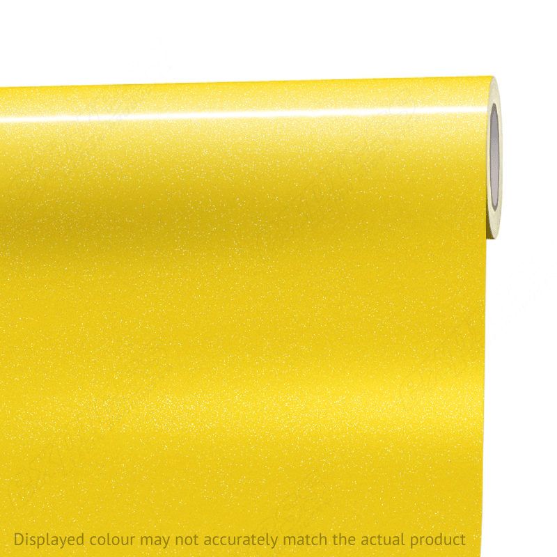 StyleTech Transparent Glitter Yellow 474