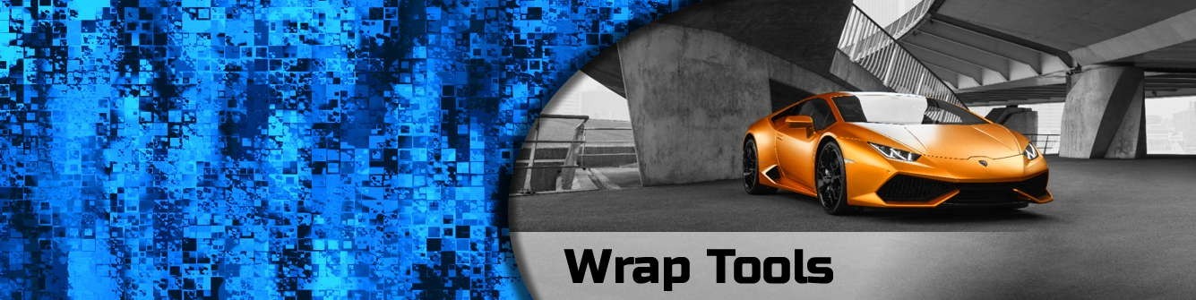 Wrap Tools for Installing Vehicle Wraps