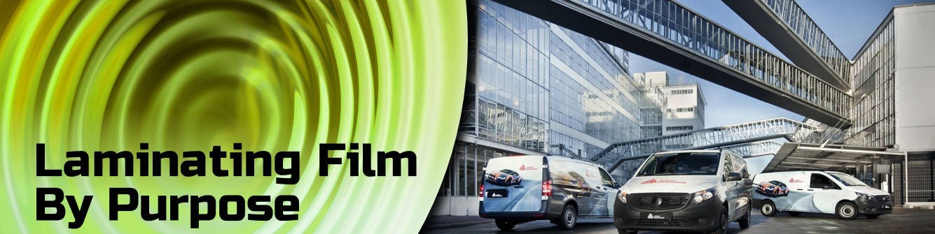 Pellicules et liquides de laminage UV par usage - Express Sign Products